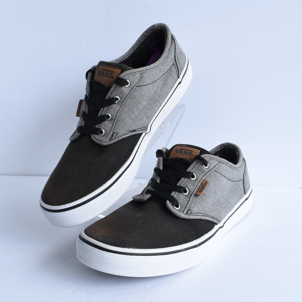 * Vans® Atwood Unisex Skate Shoes - Black/Grey